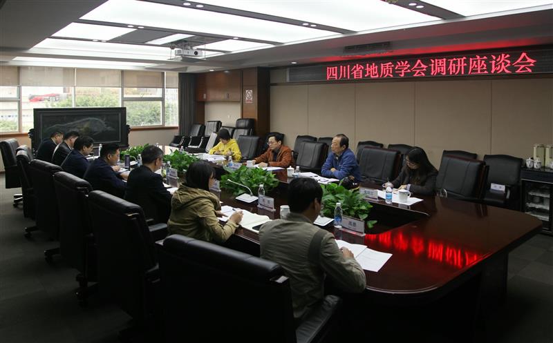 省自然yd2333云顶电子游戏厅二级巡视员、省地质学会理事长陈东辉一行莅临我局调研
