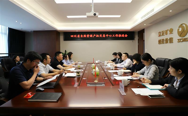 冶勘物流公司牵头召开四川省自然yd2333云顶电子游戏产权生意中心事情推进会