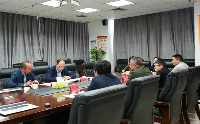 四川yd2333云顶电子游戏党委委员、副总司理武文祥一行到兴蜀设计集团调研指导事情