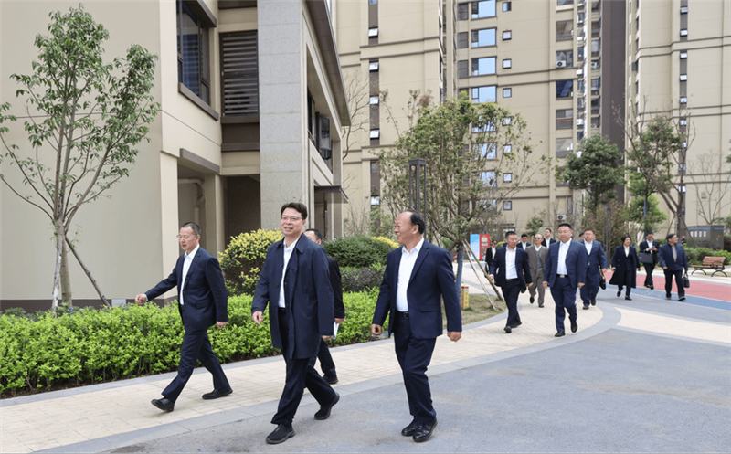 四川yd2333云顶电子游戏集团赴置业集团蜀鑫江语城项目调研指导