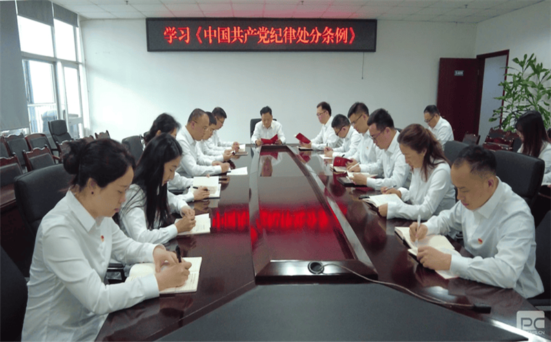 增强规则意识，，，，，，严守纪律底线 ——物探院组织学习新修订《中国共产党纪律处分条例》