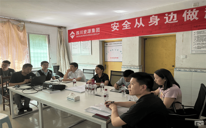 四川yd2333云顶电子游戏集团到兴蜀设计集团地质灾难综合治理项目检查指导